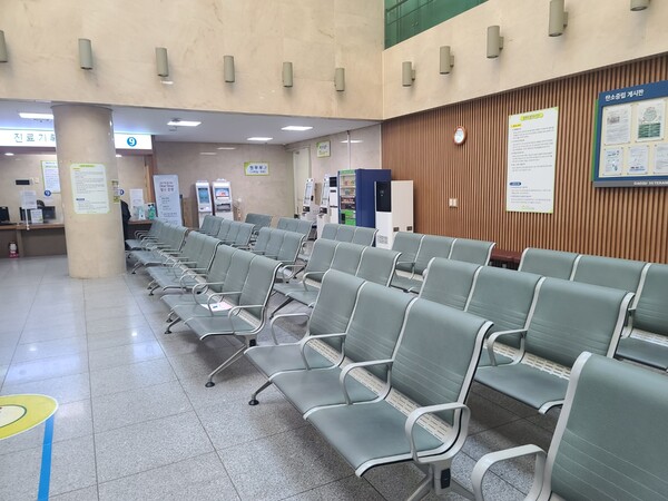 대구보훈병원 내 에어젬 설치 사진 (사진=생활체육투데이)