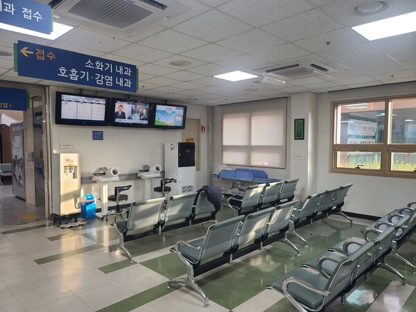 대구보훈병원 내 에어젬 설치 사진 (사진=생활체육투데이)